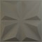 Ekena Millwork 19 5/8in. W x 19 5/8in. H Bailey EnduraWall Decorative 3D Wall Panel Covers 2.67 Sq. Ft. WP20X20BIISG - alternate 1
